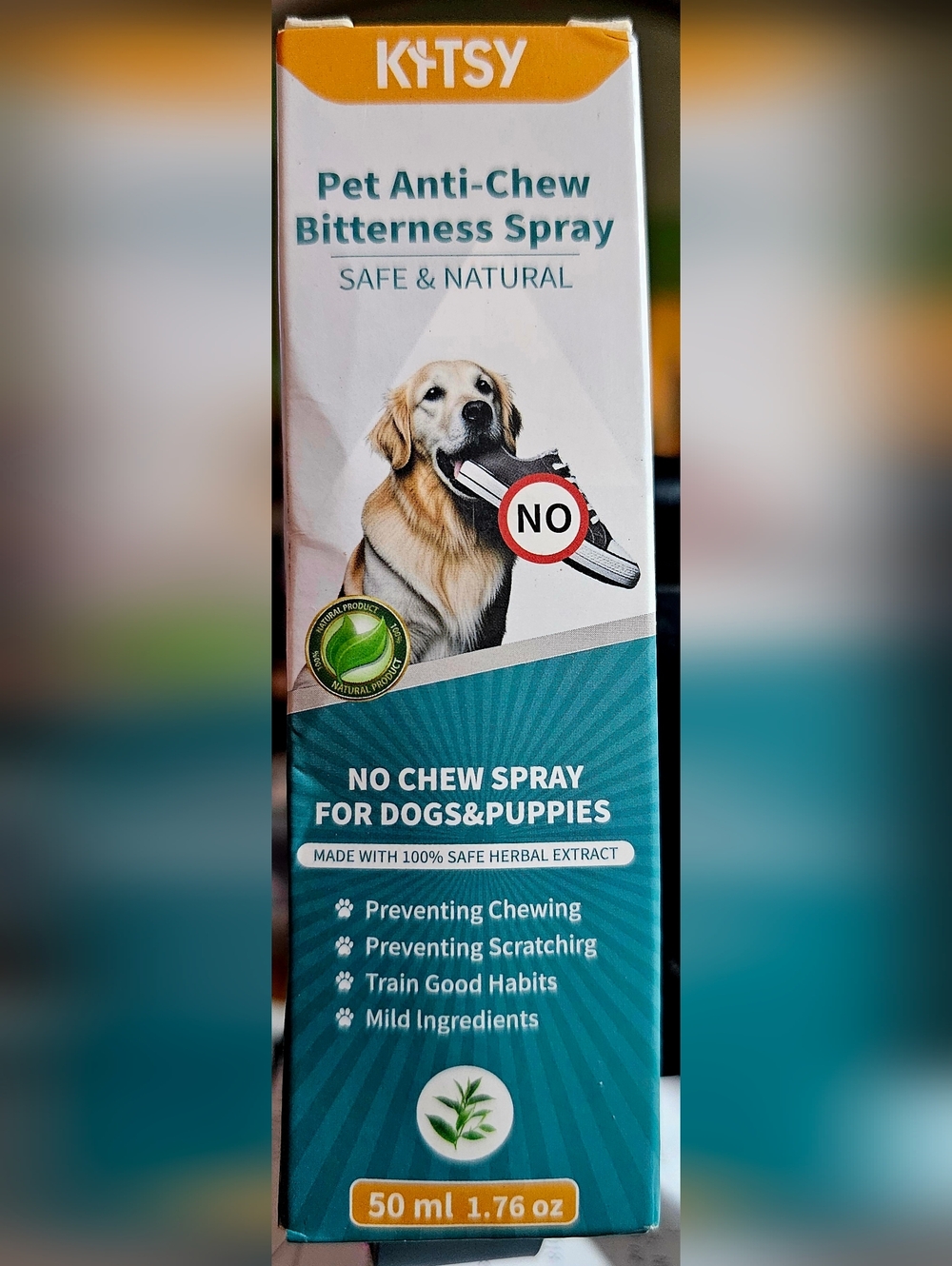 KITSY Anti-Chew Bitter Spray for Pets 6.76oz